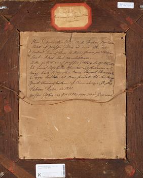 JACOB GILLBERG "Axel von Fersen dä" (1719-1794). Blyertsteckning.