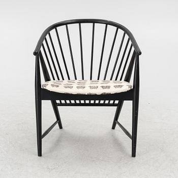 Sonna Rosén, karmstol, "Solfjädern", AB Nässjö stolfabrik, 1950/60-tal.