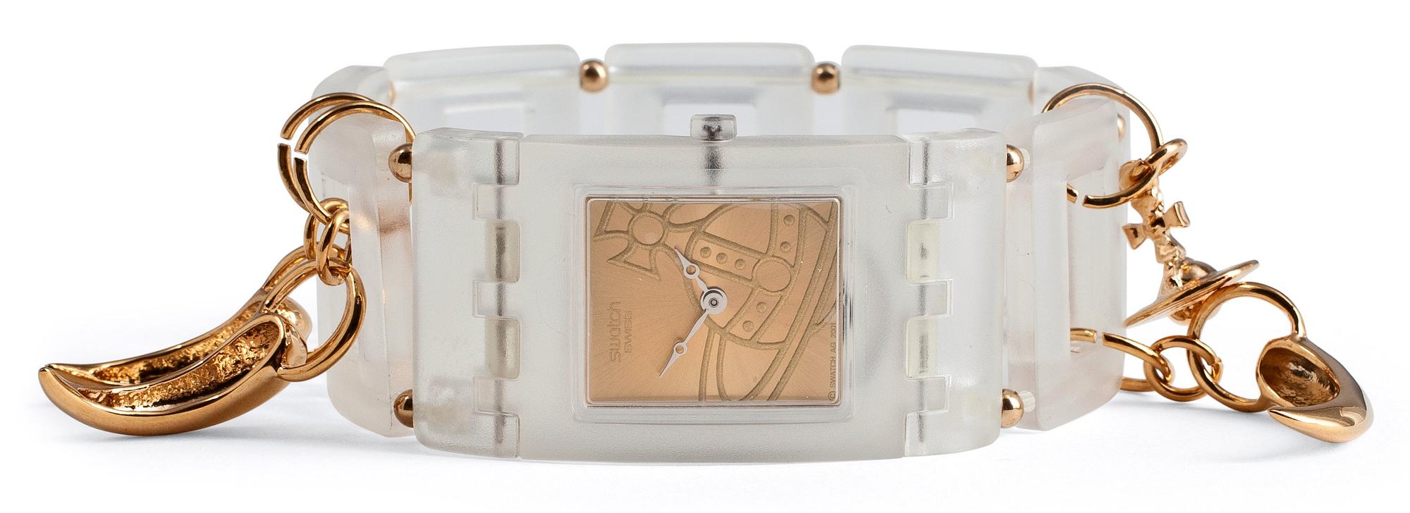 Swatch Cocotte. Vivienne Westwood Quartz. Plastic. 34mm. Fall Winter 2001. Bukowskis