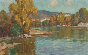 Thorolf Holmboe, Lake Landscape.