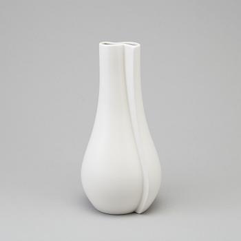 WILHELM KÅGE, vas, stengods, "Surrea", carraragods, Gustavsberg, 1940-tal.