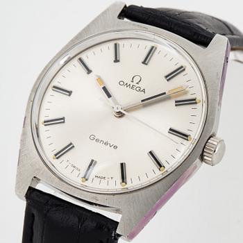 OMEGA, Genève, wristwatch,  34.5 mm.