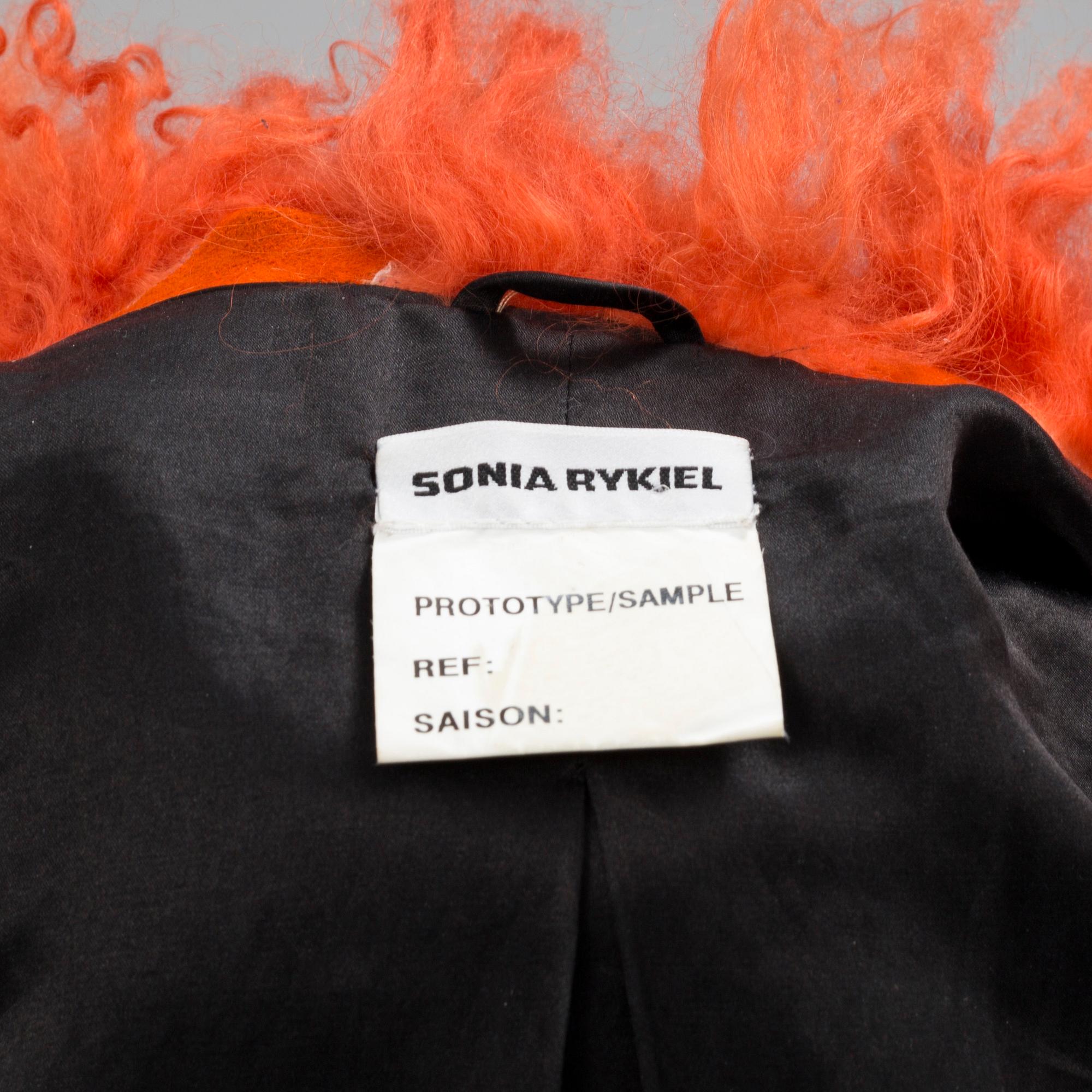 FUR COAT, Sonia Rykiel, french size 38.