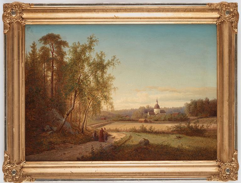 På väg till Solna kyrkby.