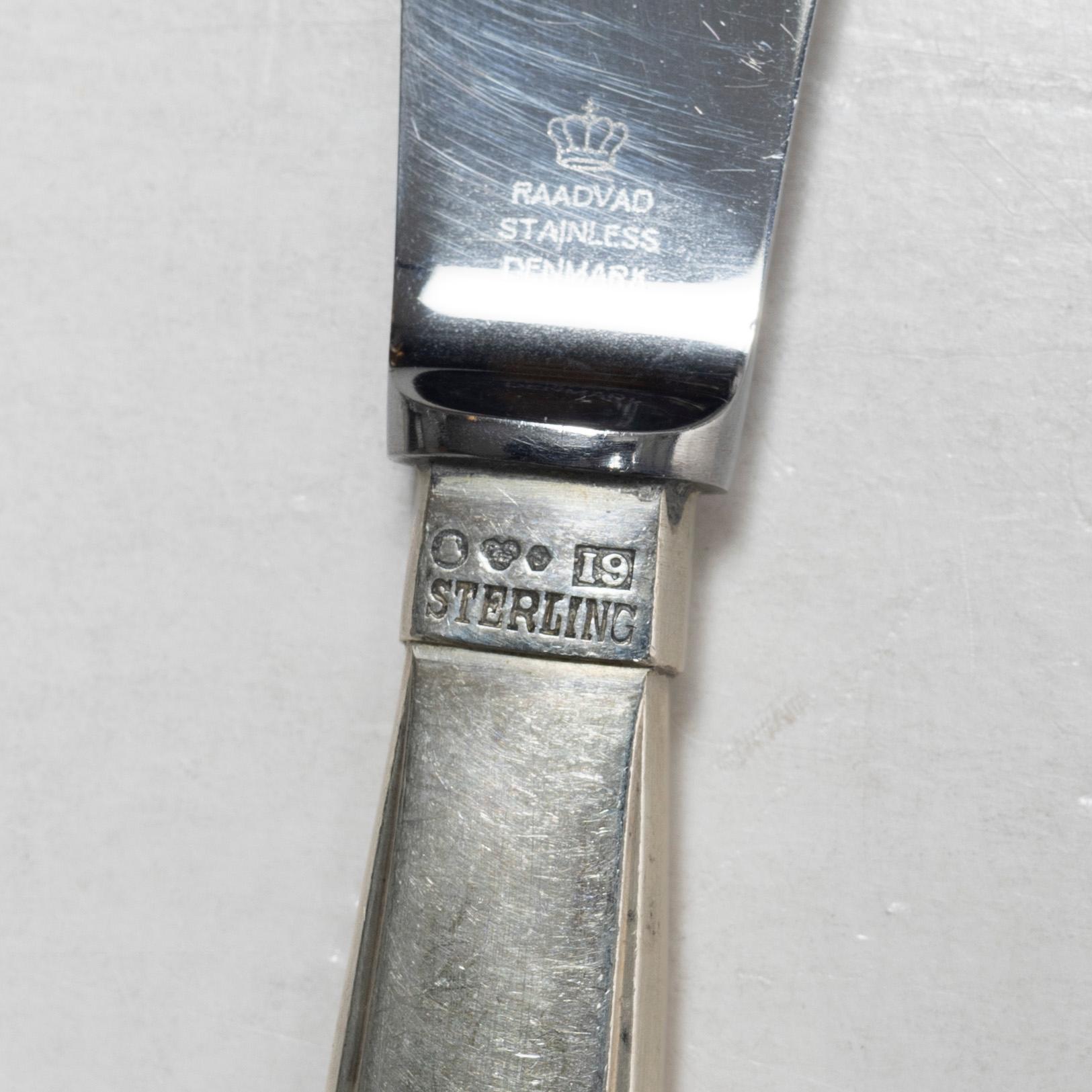 Erik Fleming, Cutlery service, 29 pieces, sterling silver, “Flavia 2”, Atelier Borgila, Stockholm, including 1963.