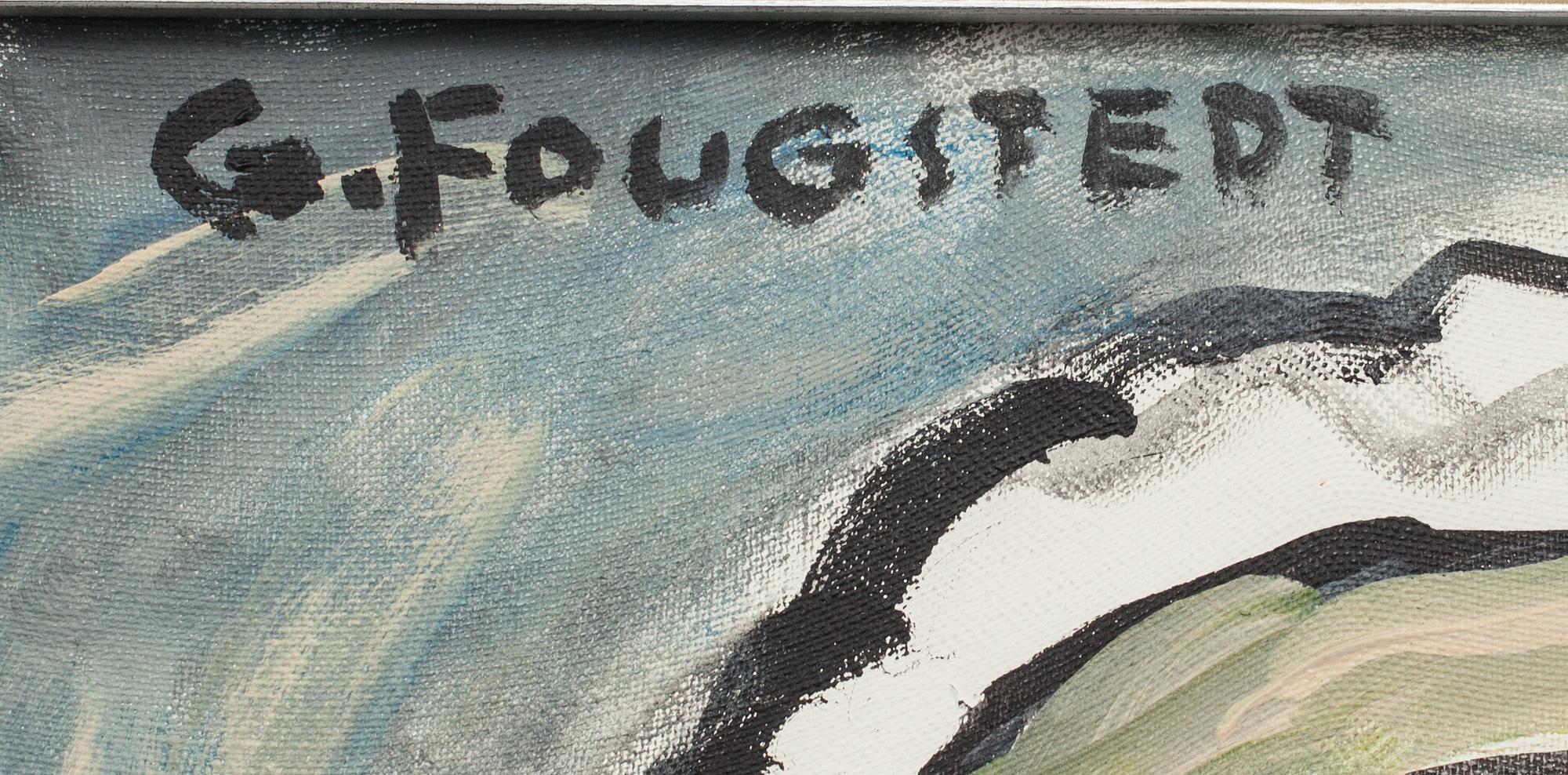 GÖSTA FOUGSTEDT, olja på duk, signerad.