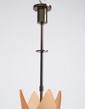 Harald Notini, a ceiling lamp, model "6544", Arvid Böhlmarks Lampfabrik, Sweden 1930s.