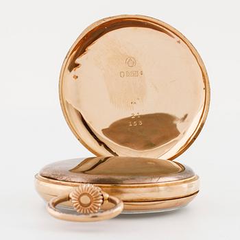 POCKET WATCH, clcockwork marked "Solid", 42 mm.