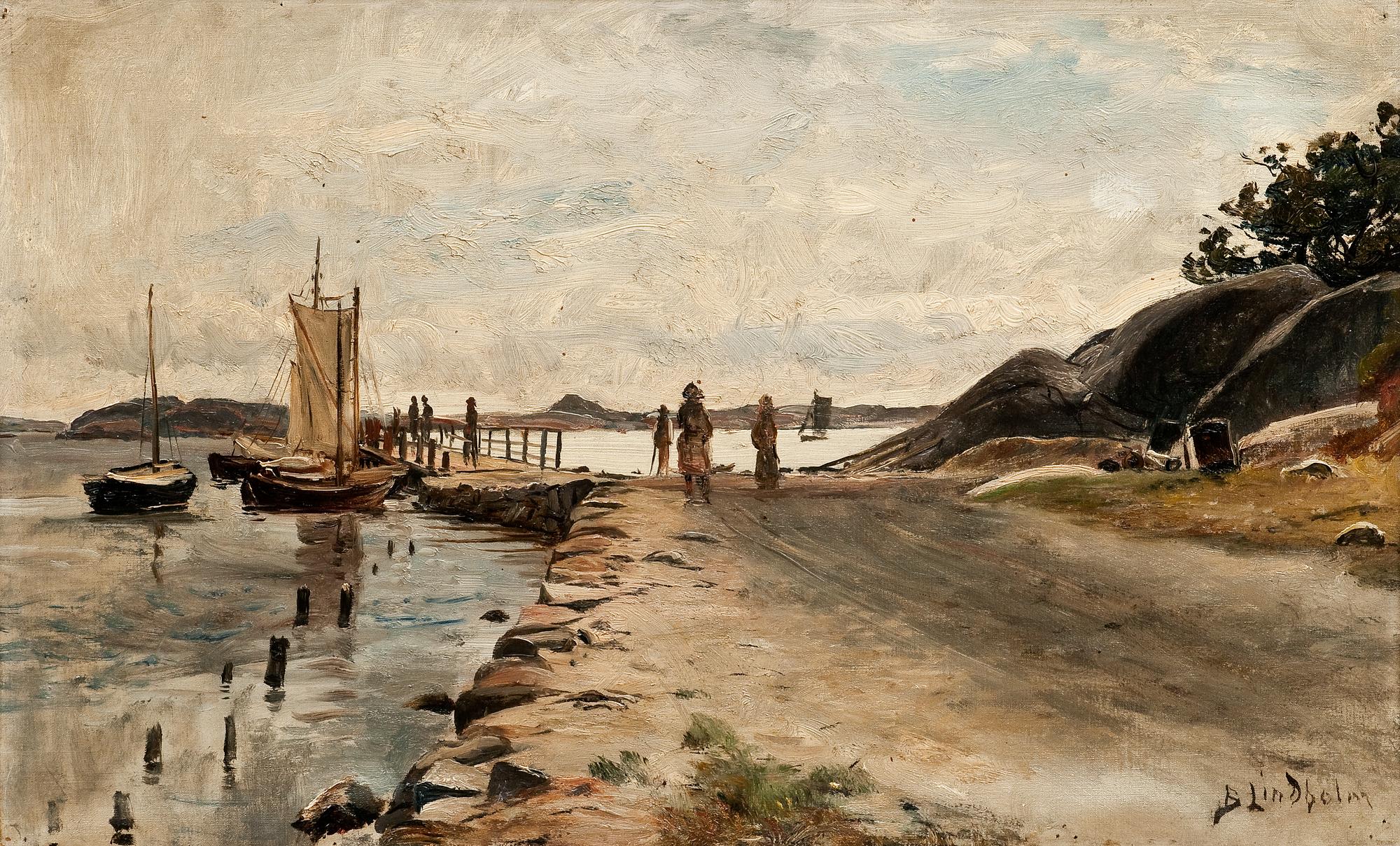 Berndt Lindholm, PÅ KAJEN.
