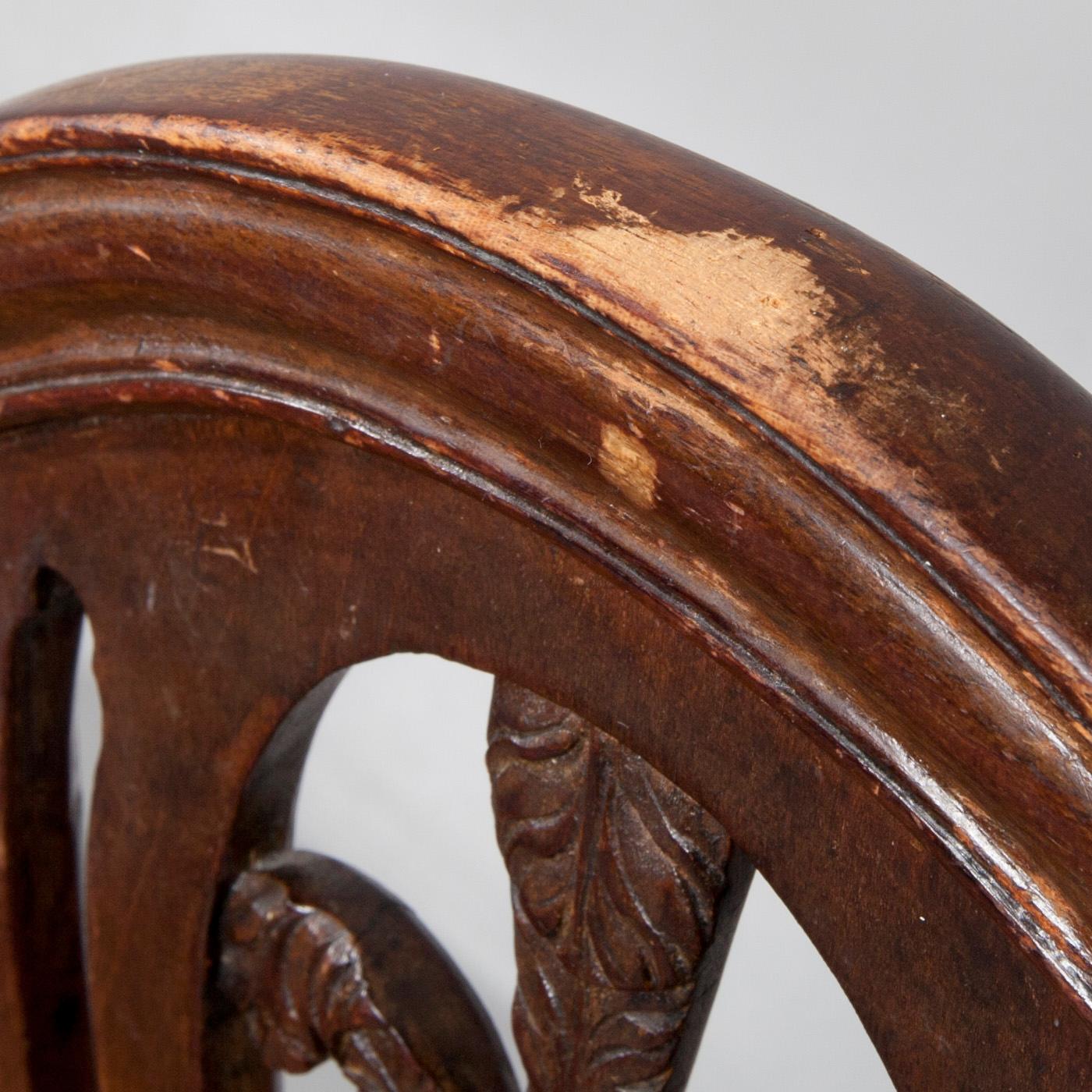 STOLAR, 6 st, mahogny, England, 1800-talets andra hälft.