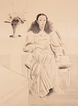 411. David Hockney, "Brooke Hopper".