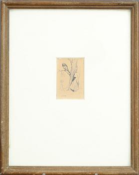 IVAR AROSENIUS, tuschteckning, monogramsignerad och daterad -07.