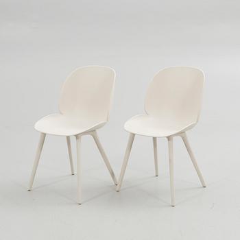 GamFratesi, chairs, 5 pcs, "Beetle", Gubi, Denmark.