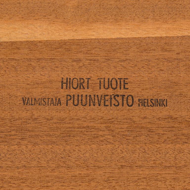 Carl Gustaf Hiort af Ornäs, A 'Permesso' coffee table, Puunveisto Oy - Woodwork Ltd, Finland 1960s.