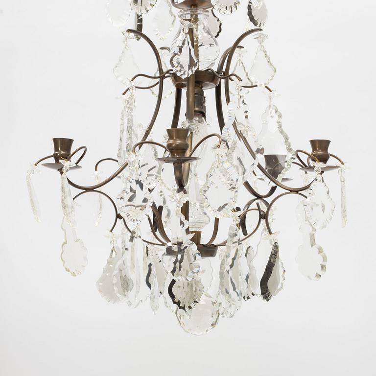 Chandelier, Baroque style, first half of the 20th century.