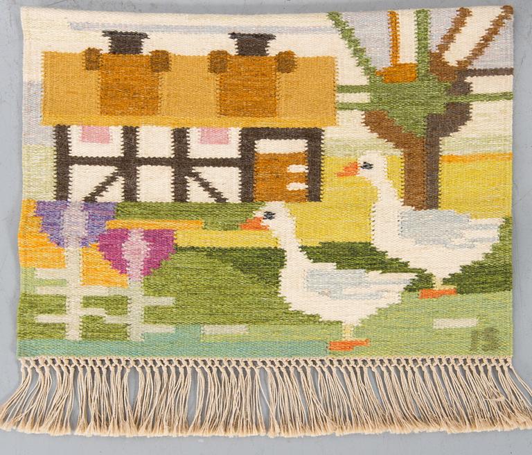 INGEGERD SILOW, väggbonad, monogamsignerad, rölakan, 1900-talets senare del.