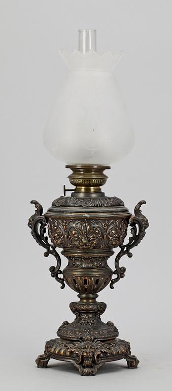 FOTOGENLAMPA, nyrenässans, 1800-talets slut.