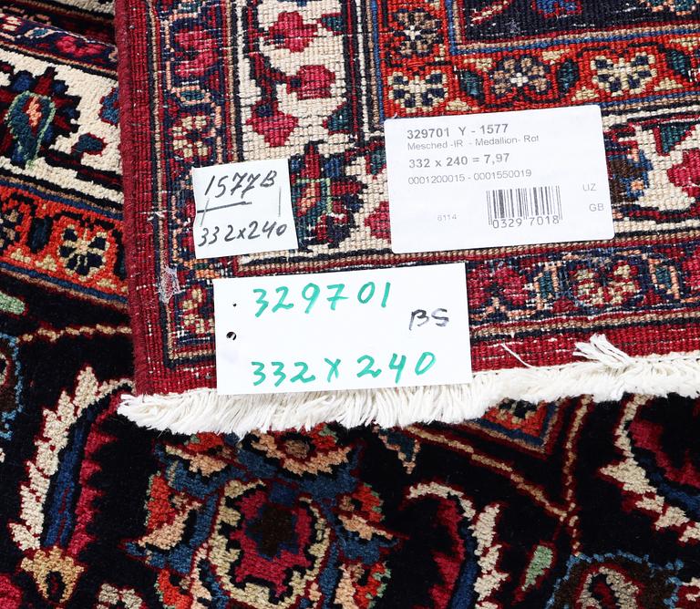 A Najafabad carpet, c. 332 x 240 cm.