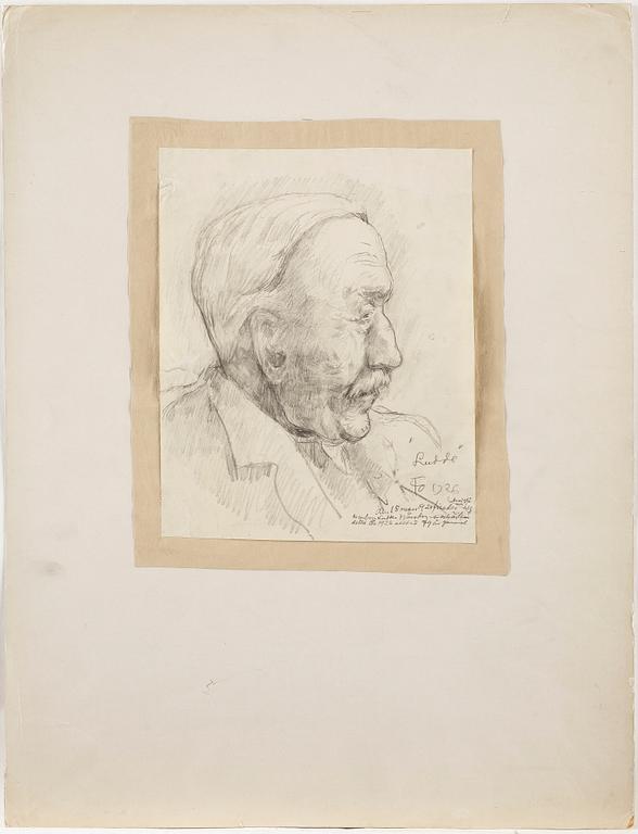 EINAR FORSETH, Parti teckningar och skisser. 21 st.
