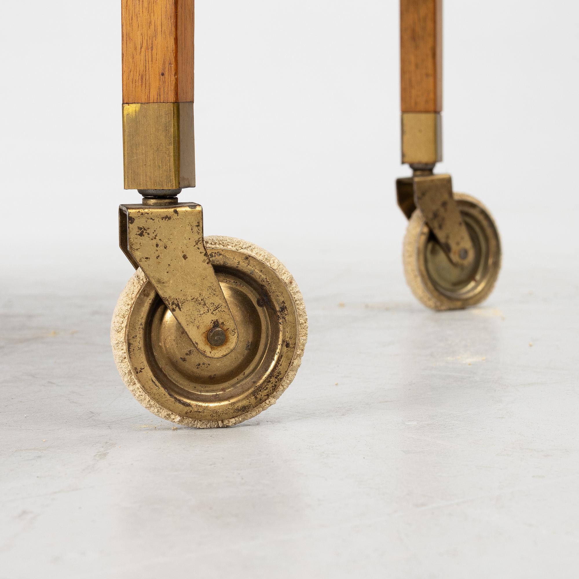 Josef Frank, a model B756 tea trolley for Svenskt Tenn, before 1985.