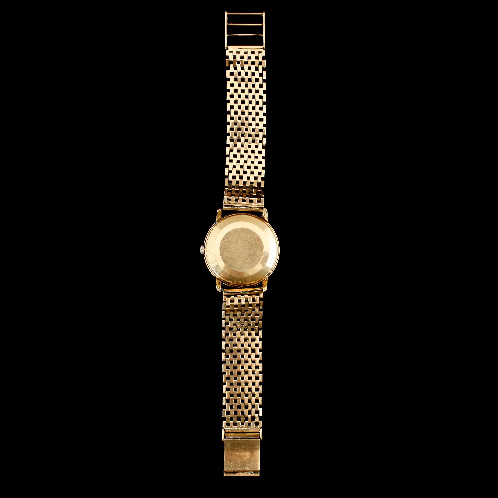 ARMBANDSUR, 18 k guld, Omega Automatic. Total vikt 66 g.