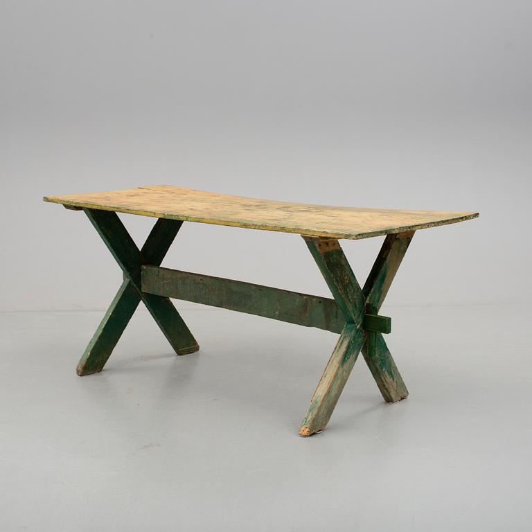 MATBORD, s k bockbord, 1900-talets första hälft.