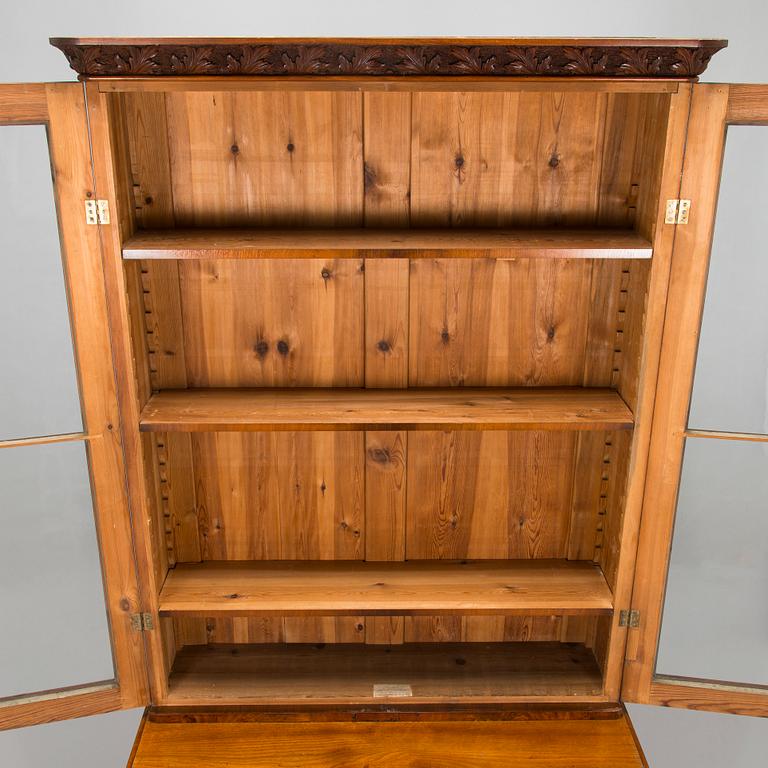 A Swedish mid-19th century book cabinet.