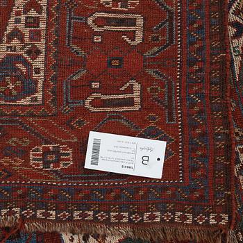 A RUG, antique/semi-antique Qashqai, "Mother-and-Child", ca 184,5 x 149 cm.
