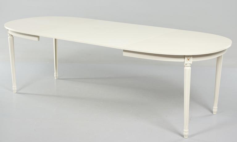 MATSALSGRUPP, 5 delar, gustaviansk stil, 1900-talets andra hälft.