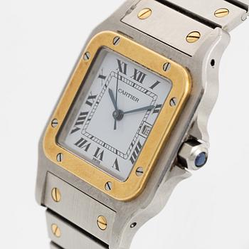 Cartier, Santos Carrée, wristwatch, 29 x 29 (41) mm.