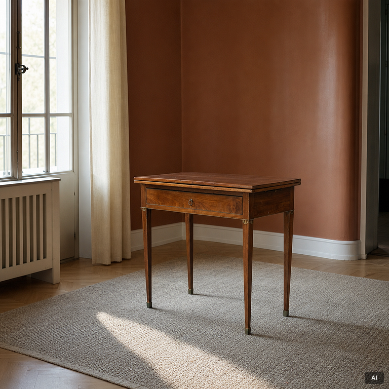 Game table, 18th century, Late Gustavian.