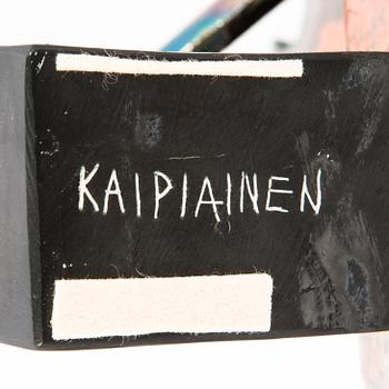 BIRGER KAIPIAINEN, skulptur, keramik, "Harpspelande ängel" signerad Kaipiainen. Arabia 1966-1968.