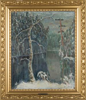 Armid Sandberg, Winter Landscape.