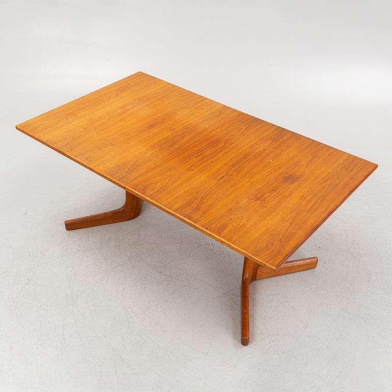 Karl Erik Ekselius, matbord och stolar, 6 st, JOC, Vetlanda, 1960-tal.