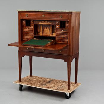 SEKRETÄR, gustaviansk stil, 1800-tal.