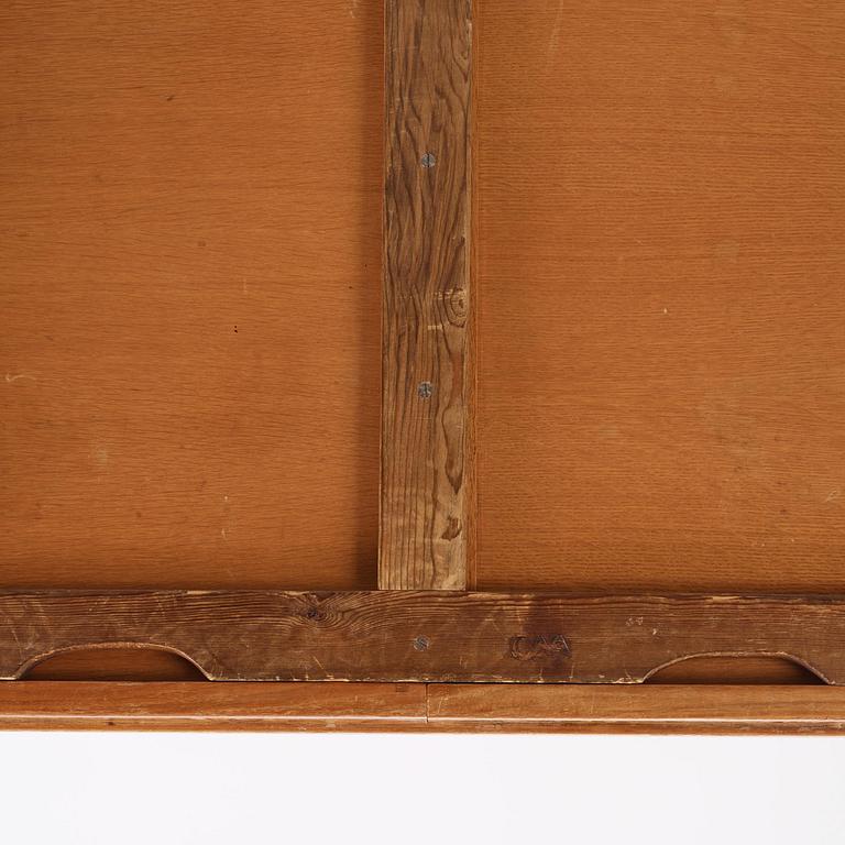 Carl Malmsten, a mahogany desk, Åtvidabergs Industrier, ca 1943.