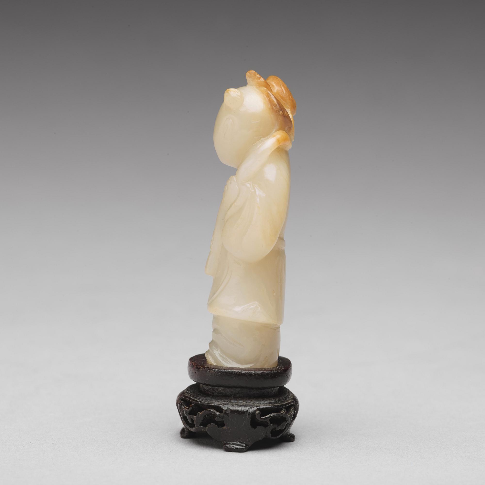 FIGURIN, nefrit. Qingdynastin (1644-1912).