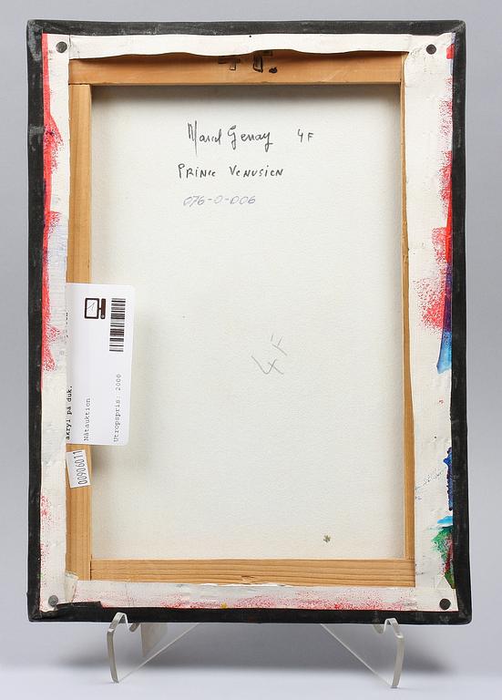 GENAY, MARCEL. Olja och akryl på duk.