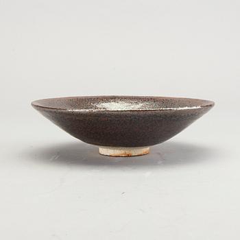 A Morikazu Kimura stone ware bowl  later part of the 20th century.