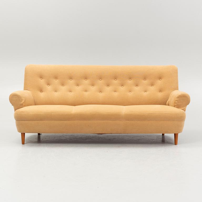 Carl Malmsten soffa "Hemmakväll" OH Sjögren 1900-talets senare del.