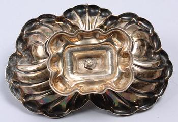 SALTKAR, silver, nyrokoko, 1800-talets andra hälft.