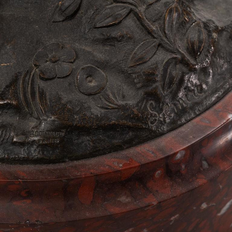 CHARLES GABRIEL SAUVAGE LEMIRE, after, sculpture, bronxe.