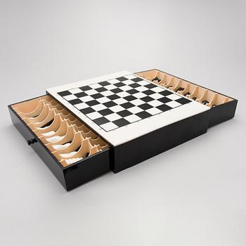 A CHESS SET, signed Pauli Partanen, Arabia Finland.