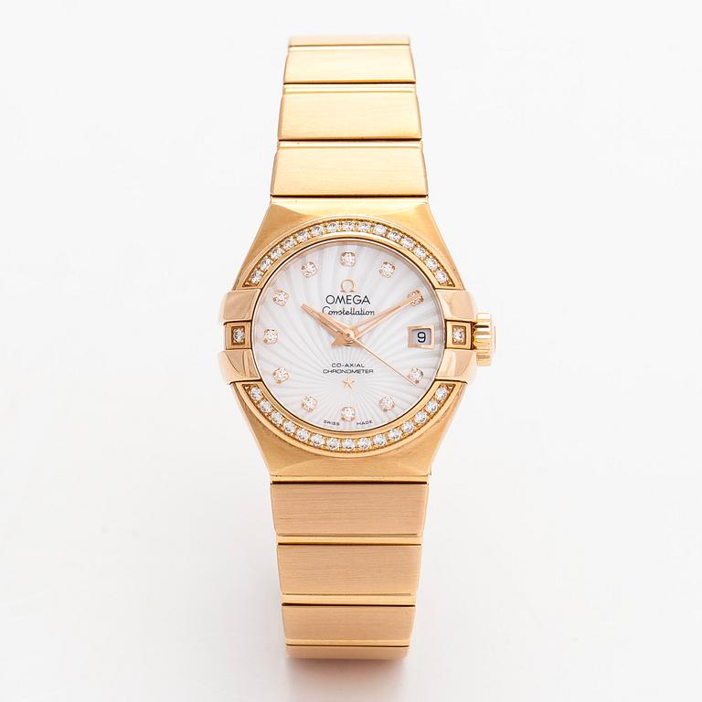 Omega, Constellation, rannekello, 28 mm.