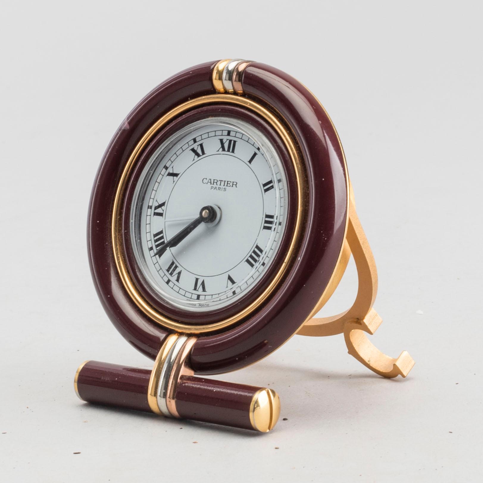 LE MUST DE CARTIER alarm clock.