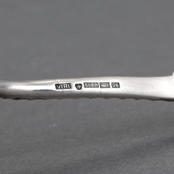 PARTI SILVER, 7 delar. Finland och Sverige, 1900-tal. Bl a Stockholm 1931. Vikt ca 254 gram.