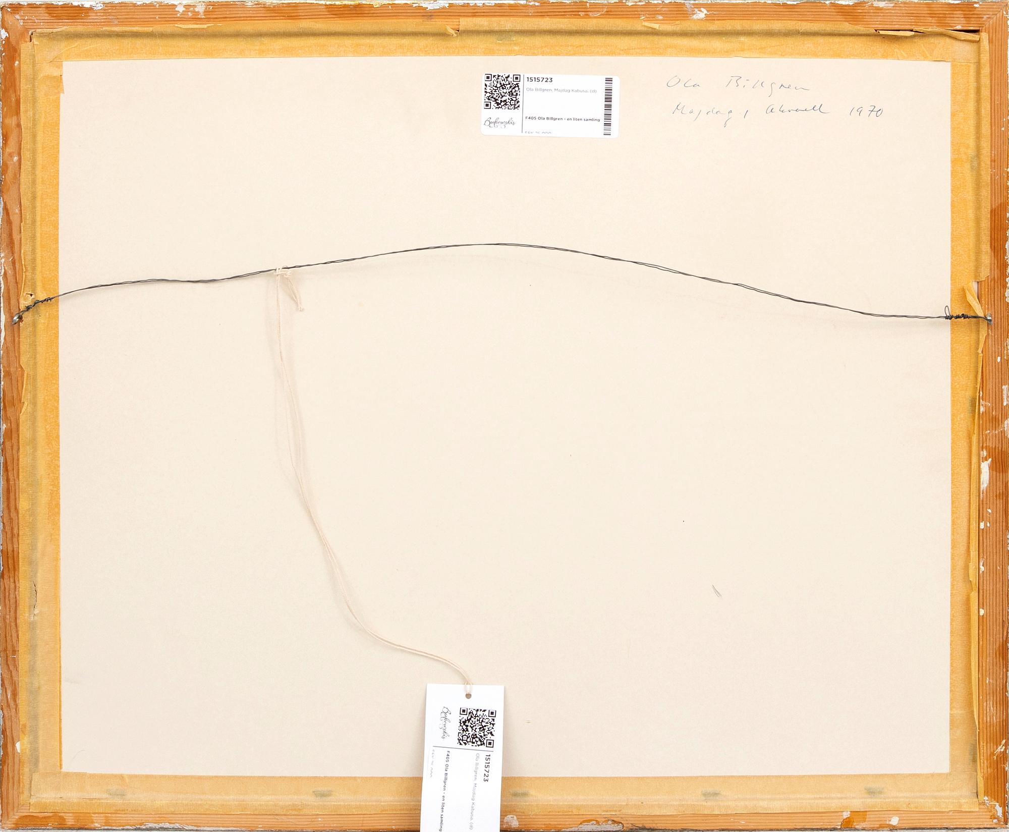 Ola Billgren, Majdag Kabusa.