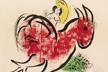 363. Marc Chagall, "Le coq rouge".