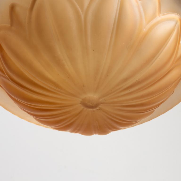 Harald Notini, a ceiling lamp model "10074", Arvid Böhlmarks Lampfabrik, Stockholm, 1930s.