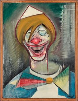 RAYMOND MORETTI, olja på duk, sign.